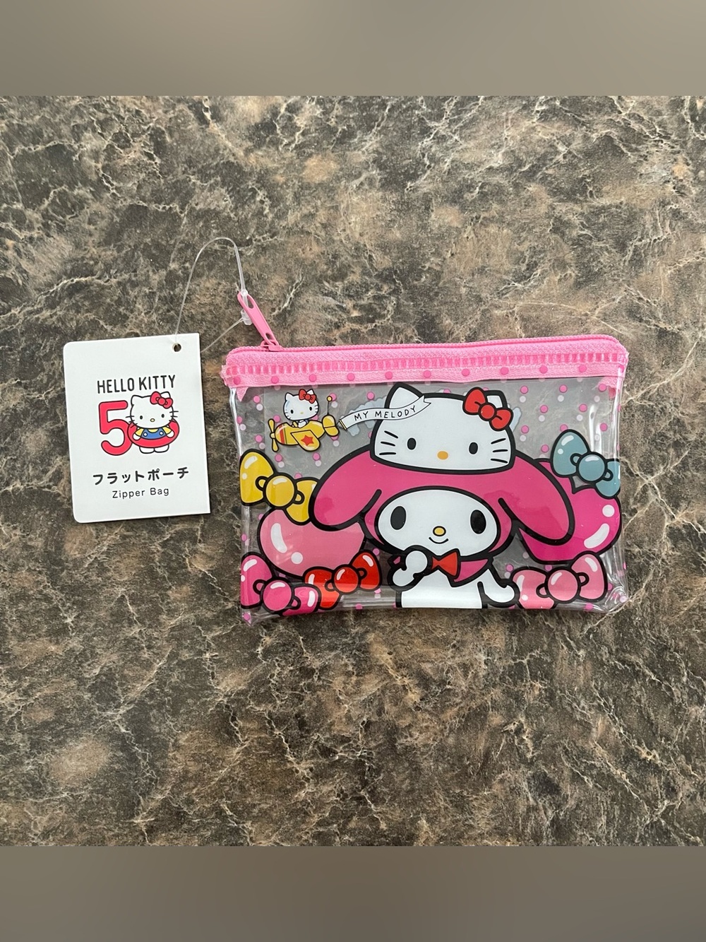 Hello Kitty Mini Zipper Pouch